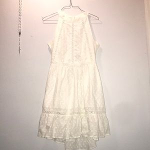 White Embroidered Dress